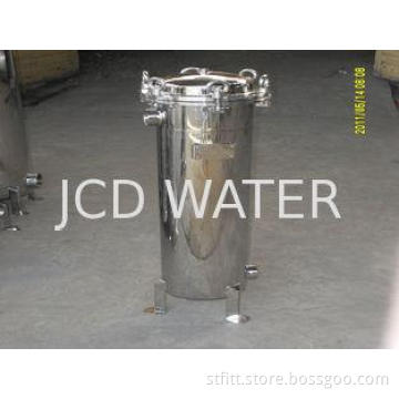 Commercial Bag Filter Housing Stainless Steel , Liquid Bag